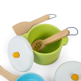 Bigjigs Toys 7-Piece Cookware Set