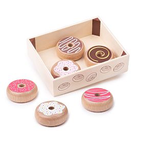 Bigjigs Toys Box with Donuts, Bigjigs Toys