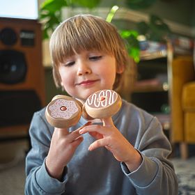Bigjigs Toys Box with Donuts, Bigjigs Toys