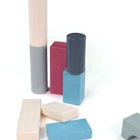 Bigjigs Toys Bucket with 50 Blocks, Bigjigs Toys