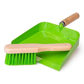 Bigjigs Toys Dustpan and Brush Set