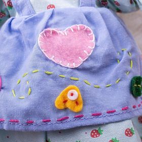 Bigjigs Toys Fabric Doll Grace 28 cm, Bigjigs Toys