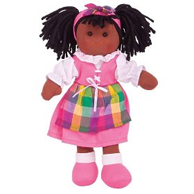 Bigjigs Toys Fabric Doll Jessika 28 cm
