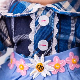 Bigjigs Toys Fabric Doll Katie 34 cm