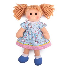 Bigjigs Toys Fabric Doll Olivia 34 cm
