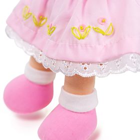 Bigjigs Toys Fabric Doll Rose 28 cm, Bigjigs Toys