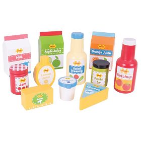 Bigjigs Toys Fresh Food Set, Bigjigs Toys