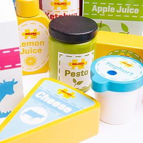 Bigjigs Toys Fresh Food Set, Bigjigs Toys