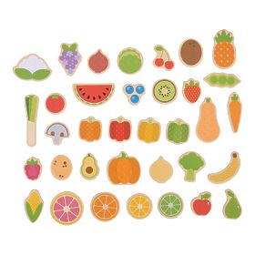 Bigjigs Toys Fruit and vegetable magnets, Bigjigs Toys