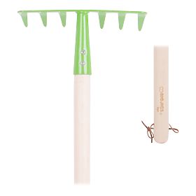 Bigjigs Toys Garden rake green