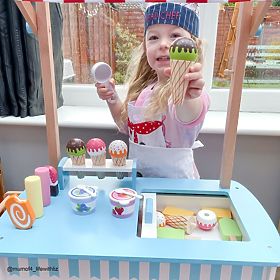 Bigjigs Toys Ice Cream Cart
