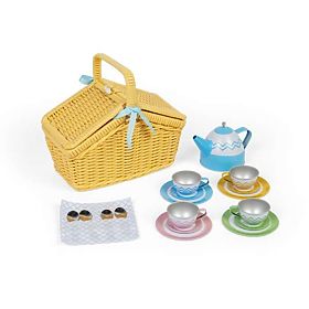 Bigjigs Toys Picnic Set in a Basket