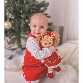 Bigjigs Toys Pink Coat with Hat for 38 cm Doll, Bigjigs Toys