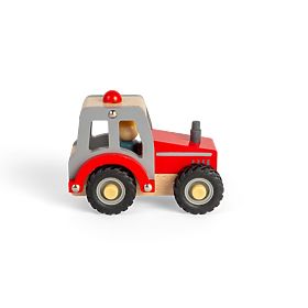 Bigjigs Toys Red Tractor