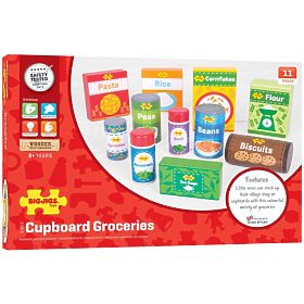 Bigjigs Toys Set of Non-Perishable Foods, Bigjigs Toys