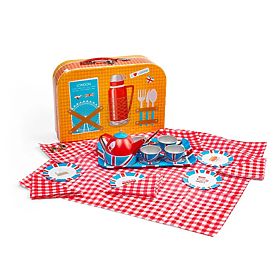 Bigjigs Toys Tea Set in London Suitcase