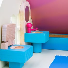 Bigjigs Toys Wooden dollhouse furniture