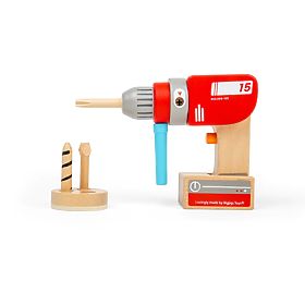 Bigjigs Toys Wooden Drill, Bigjigs Toys