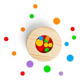 Bigjigs Toys Wooden fleas