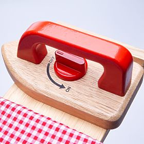 Bigjigs Toys Wooden Ironing Board with Iron - Damaged Packaging, Bigjigs Toys