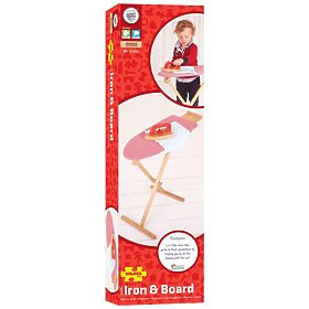 Bigjigs Toys Wooden Ironing Board with Iron, Bigjigs Toys