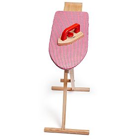 Bigjigs Toys Wooden Ironing Board with Iron