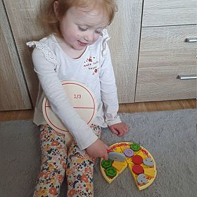 Bigjigs Toys Wooden Pizza Slicer