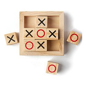 Bigjigs Toys Wooden tic-tac-toe blocks
