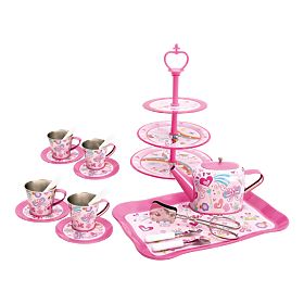Bino Children's Tea Set and Pastry Stand, Bino