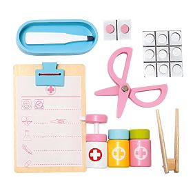 Bino Doctor's Set in Wooden Case, Bino