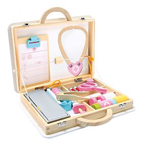Bino Doctor's Set in Wooden Case, Bino