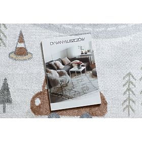 BONO 8436 Rug Cars, Streets Cream / Light Gray, F.H.Kabis