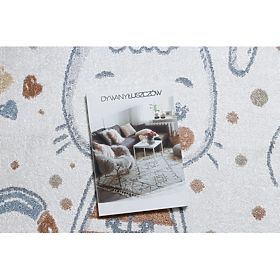 BONO 8441 Rug Circle Sailor Bunny Cream / Blue, F.H.Kabis