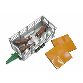 Bruder Animal Transporter with Cow Figure, Bruder