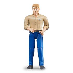 Bruder BWORLD Figure Man Blue Pants