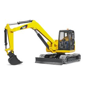 Bruder CAT Mini Excavator with Figure