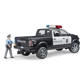 Bruder Police Car RAM with Policeman, Bruder