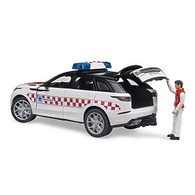 Bruder Rescue Medical Vehicle Range Rover Velar with Driver