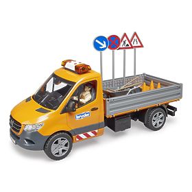 Bruder Road Maintenance Vehicle MB Sprinter with Figure and Accessories