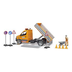 Bruder Road Maintenance Vehicle MB Sprinter with Figure and Accessories