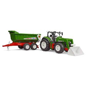 Bruder ROADMAX Tractor with Front Loader and Trailer