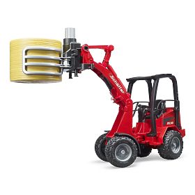 Bruder Schäffer Front Loader with Bale Grabber, Bruder