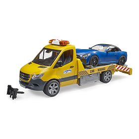 Bruder Tow Truck MB Sprinter with Sports Car
