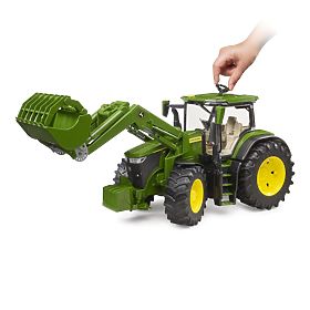 Bruder Tractor John Deere 7R 350 with Front Loader