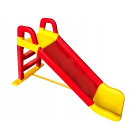 Children's slide Happy 140 cm - red-yellow, Mabel