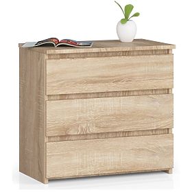 CHEST OF DRAWERS CL3 3SZ CLP PK OAK SONOMA