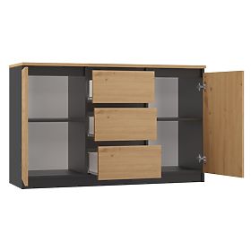 Chest of Drawers COSTA 1D3S/2D3S BA ANTHRACITE ARTISAN