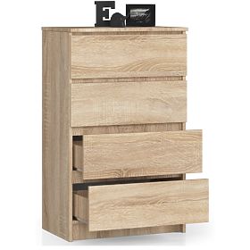 CHEST OF DRAWERS K 60 cm 4 DRAWERS PK OAK SONOMA