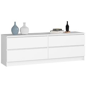 CHEST OF DRAWERS K160 4SZ CLP PK WHITE