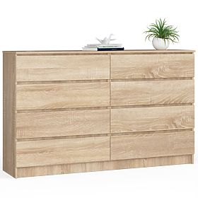 CHEST OF DRAWERS K160 8SZ CLP PK OAK SONOMA